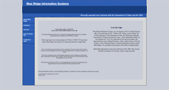 Desktop Screenshot of blueridgeinfosystems.com