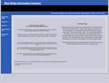 Tablet Screenshot of blueridgeinfosystems.com